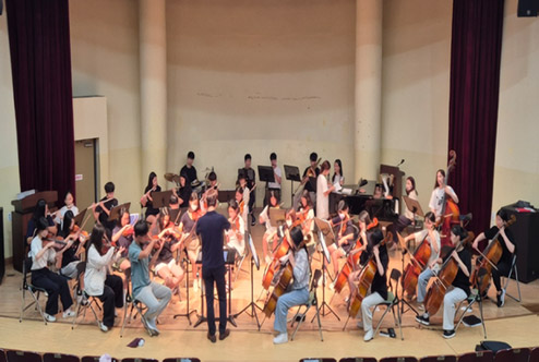 청소년오케스트라 활동사진