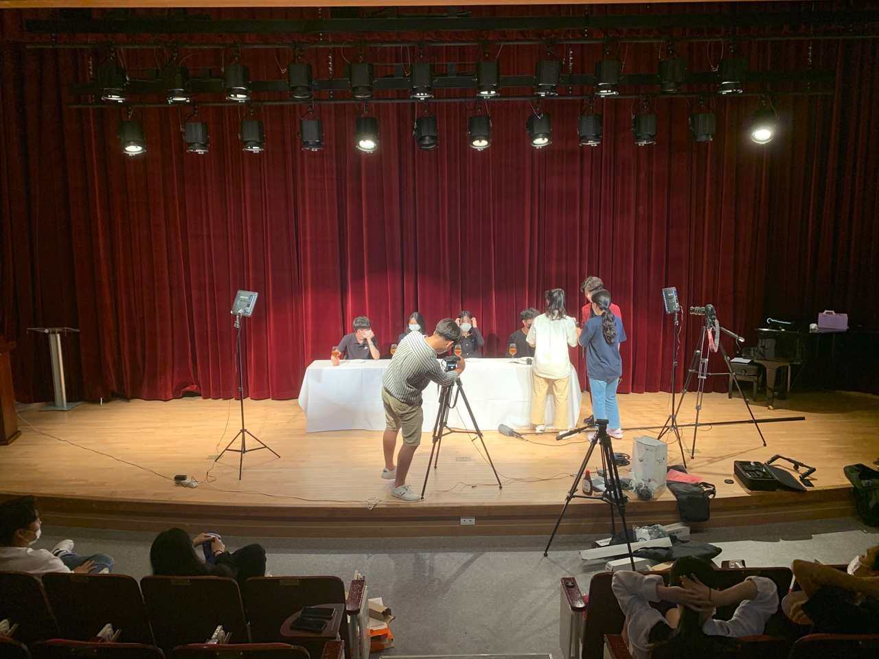 청소년 미디어 활동사진